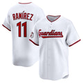 TRASK  Cleveland Guardians #11 Jos¨¦ Ram¨ªrez White  Home Limited Player Jersey