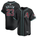 TRASK A.Diamondbacks #23 Zac Gallen Player Black Replica Game Stitched Jerseys