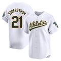 TRASK Athletics #21 Tyler Soderstrom Player White Limited Home Stitched Jersey