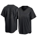 TRASK Athletics #5 Jacob Wilson Black Replica Pitch Fashion T shirt Stitched Jersey