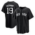 TRASK B.Red Sox #19 Roman Anthony Player Black Home Game Stitched Jerseys
