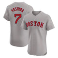 TRASK B.Red Sox #7 Masataka Yoshida Player Gray Road Limited Elite Home Game Stitched Jersey
