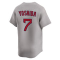 TRASK B.Red Sox #7 Masataka Yoshida Player Gray Road Limited Home Game Stitched Jerseys