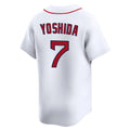TRASK B.Red Sox #7 Masataka Yoshida Player White Limited Home Game Stitched Jerseys