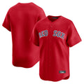 TRASK B.Red Sox Blank Player Red Limited Home Game Stitched Jerseys