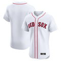 TRASK B.Red Sox Blank Player White Limited Elite Home Game Stitched Jerseys
