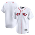 TRASK B.Red Sox Blank Player White Limited Home Game Stitched Jerseys