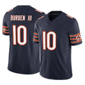 C.Bears #10 Luther Burden III Player Navy TRASK Vapor Untouchable Limited Home Game Stitched Jerseys