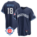 TRASK C.Cubs #18 Shota Imanaga Player Navy 150th Anniversary City Connect Home Game Stitched Jerseys