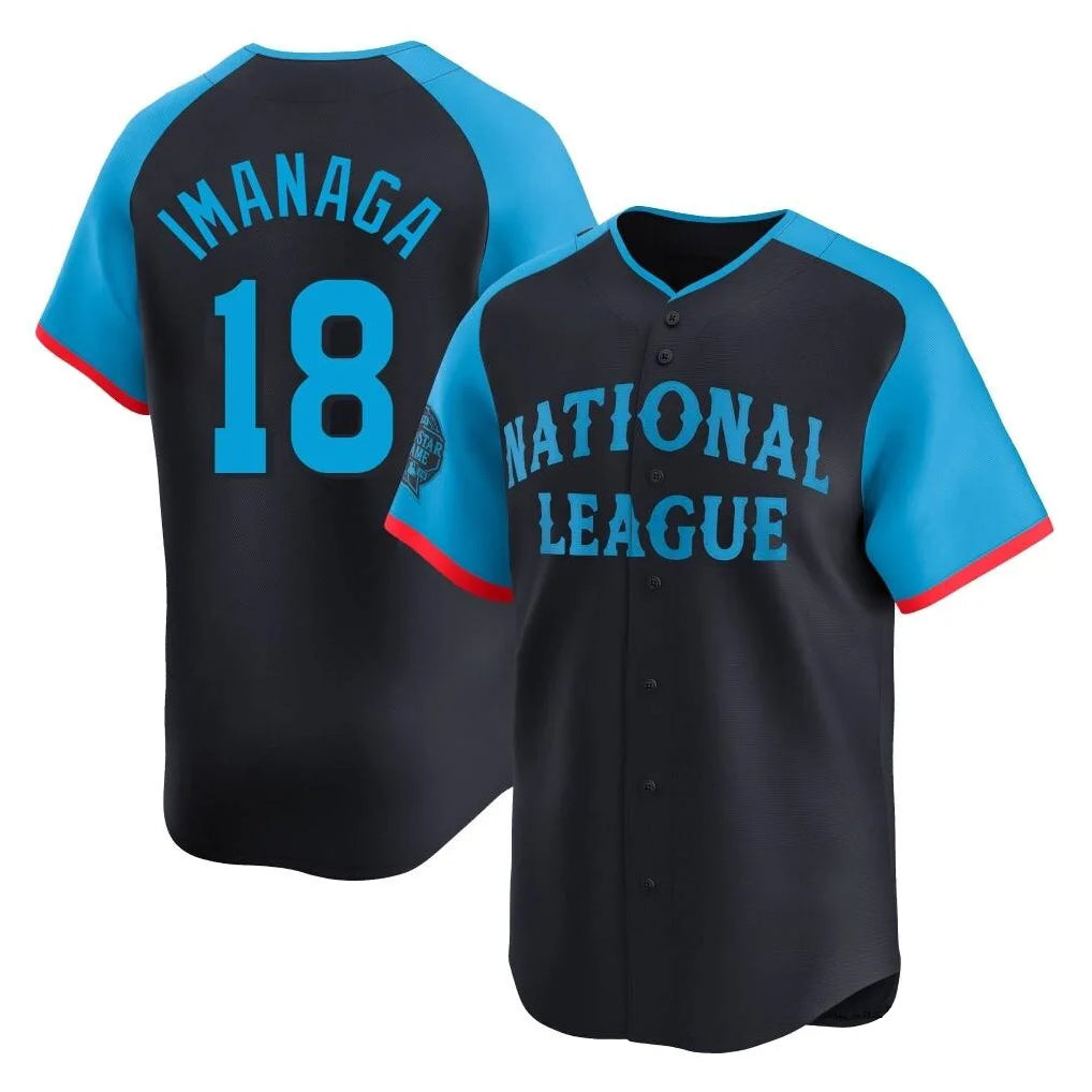 TRASK C.Cubs #18 Shota Imanaga Player Navy National League All-Star Limited Home Stitched Jerseys