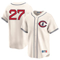 TRASK C.Cubs #27 Seiya Suzuki Player Cream Field of Dreams Limited Home Game Stitched Jerseys