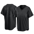 TRASK C.Cubs #2 Nico Hoerner Player Black T-shirt Home Game Stitched Jerseys