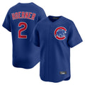 TRASK C.Cubs #2 Nico Hoerner Player Royal Limited Home Stitched Jerseys
