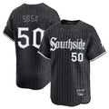 TRASK C.White Sox #50 Lenyn Sosa Player Black City Connect Limited Home Stitched Jerseys