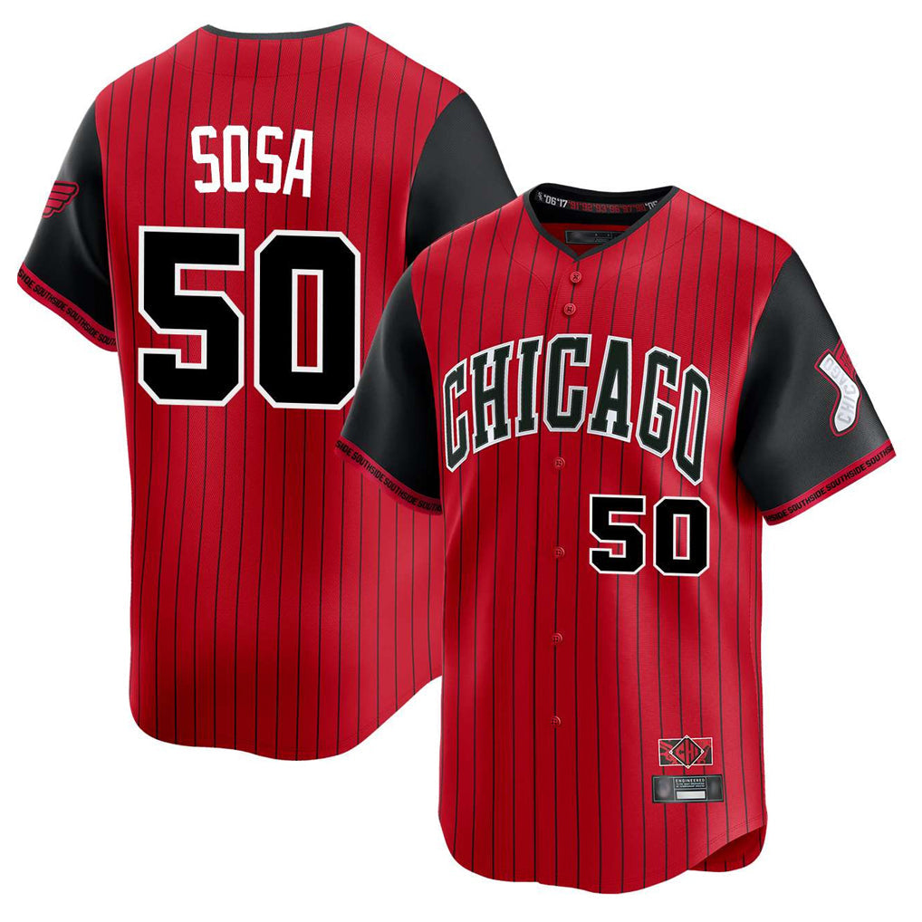 TRASK C.White Sox #50 Lenyn Sosa Player Red City Connect Limited Home Stitched Jerseys