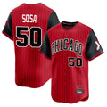 TRASK C.White Sox #50 Lenyn Sosa Player Red City Connect Limited Home Stitched Jerseys