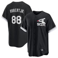 TRASK C.White Sox #88 Luis Robert Jr Player Black Spring Training Game Stitched Jerseys