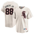 TRASK C.White Sox #88 Luis Robert Jr Player Cream Cooperstown Collection Limited Home Stitched Jerseys