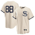 TRASK C.White Sox #88 Luis Robert Jr Player Cream Field of Dreams Home Game Stitched Jerseys