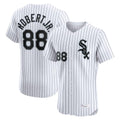 TRASK C.White Sox #88 Luis Robert Jr Player White Stripe Limited Elite Home Stitched Jerseys