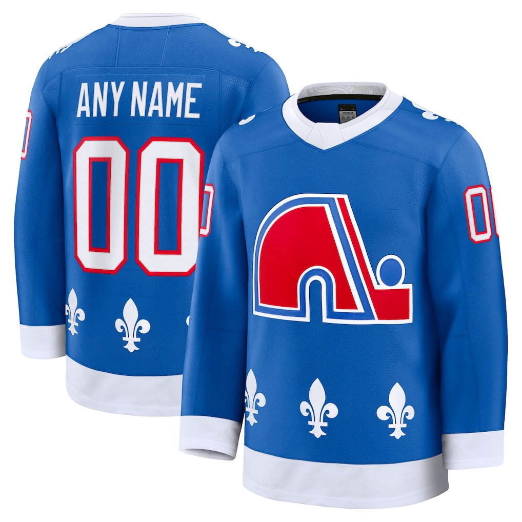 TRASK Custom C.Avalanche Blue Alternate Heritage Premium Jerseys