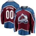 TRASK Custom C.Avalanche Maroon Home Breakaway Jerseys