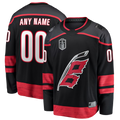 TRASK Custom C.Hurricanes Black 2026 Stanley Cup Champions Home Breakaway Custom Stitched Jerseys