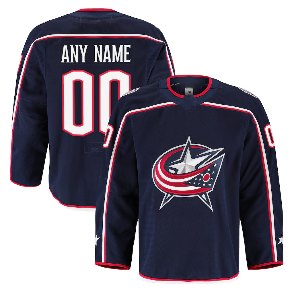 TRASK Custom CB.Jackets Navy Home Authentic Pro Jersey