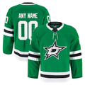 TRASK Custom D.Stars Kelly Green Home Authentic Pro Jerseys