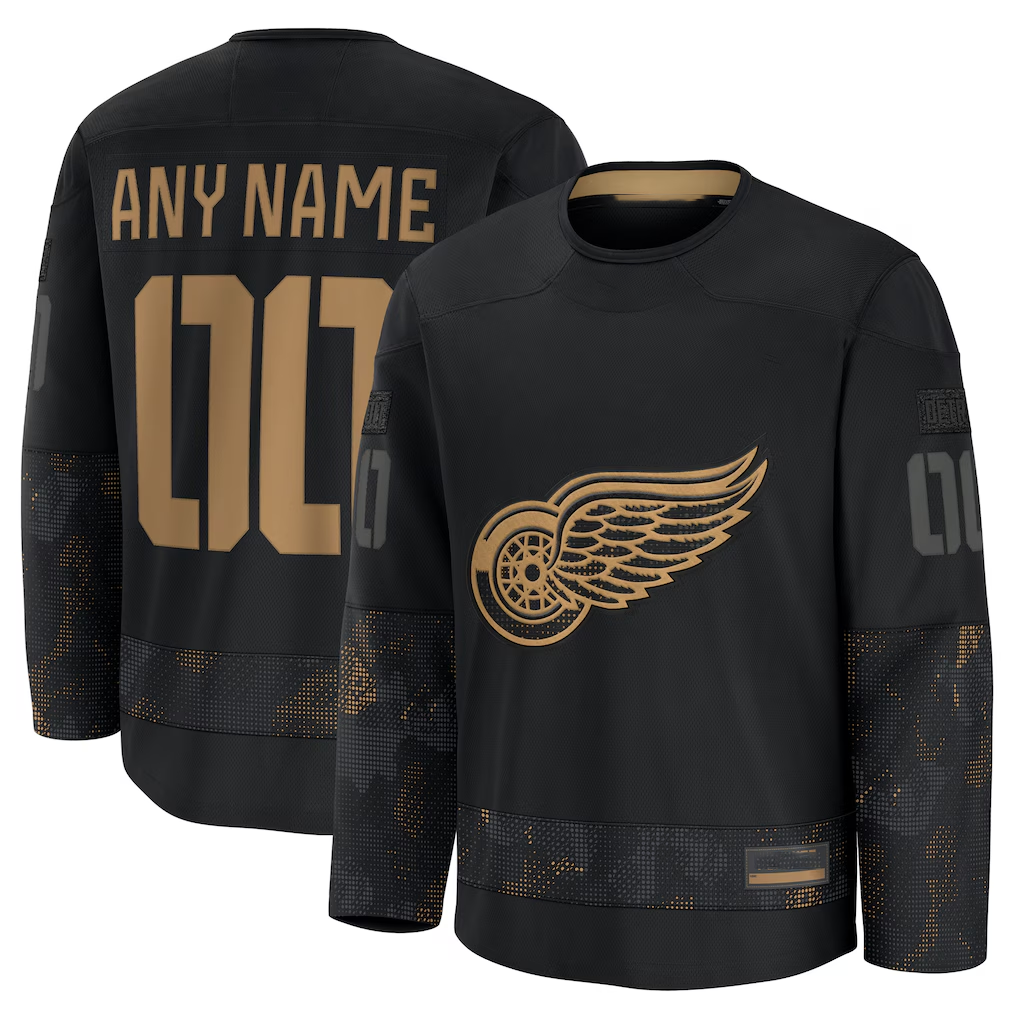 TRASK Custom DR.Wings Black 2024 Military Appreciation Practice Jerseys