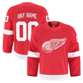 TRASK Custom DR.Wings Red Home Authentic Pro Jerseys