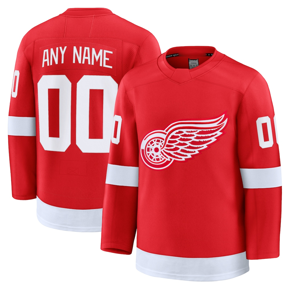 TRASK Custom DR.Wings Red Home Premium Jerseys