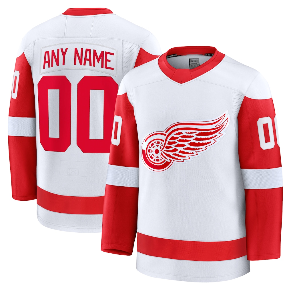 TRASK Custom DR.Wings White Away Premium Jerseys