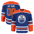 TRASK Custom E.Oilers Royal Home Authentic Pro Jerseys