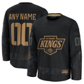TRASK Custom LA.Kings Black 2024 Military Appreciation Practice Jerseys