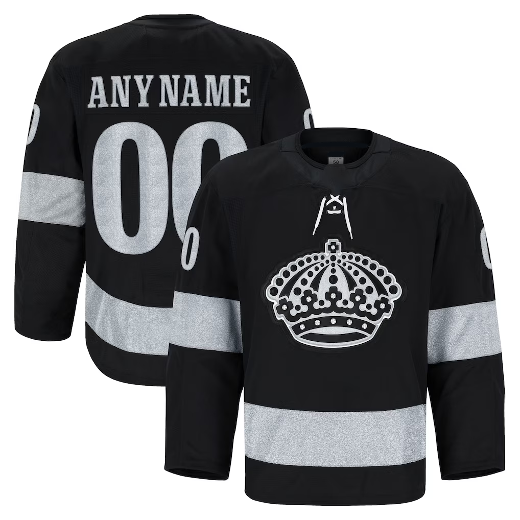 TRASK Custom LA.Kings Black Alternate Authentic Pro Jerseys