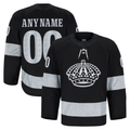 TRASK Custom LA.Kings Black Alternate Authentic Pro Jerseys