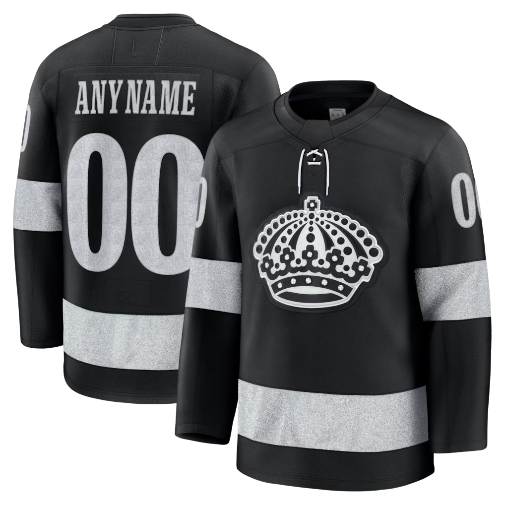 TRASK Custom LA.Kings Black Alternate Premium Jerseys