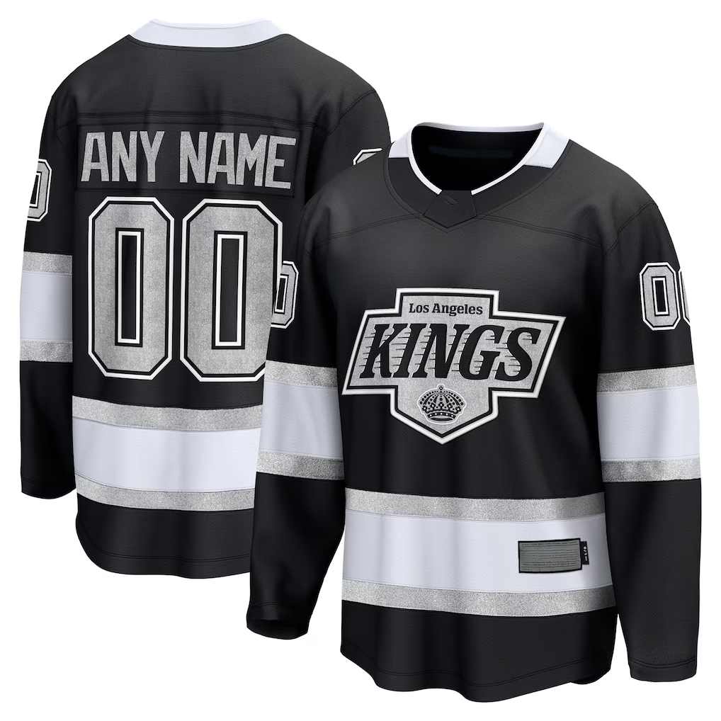 TRASK Custom LA.Kings Black Home Breakaway Jerseys