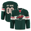 TRASK Custom M.Wild Green Home Authentic Pro Jerseys