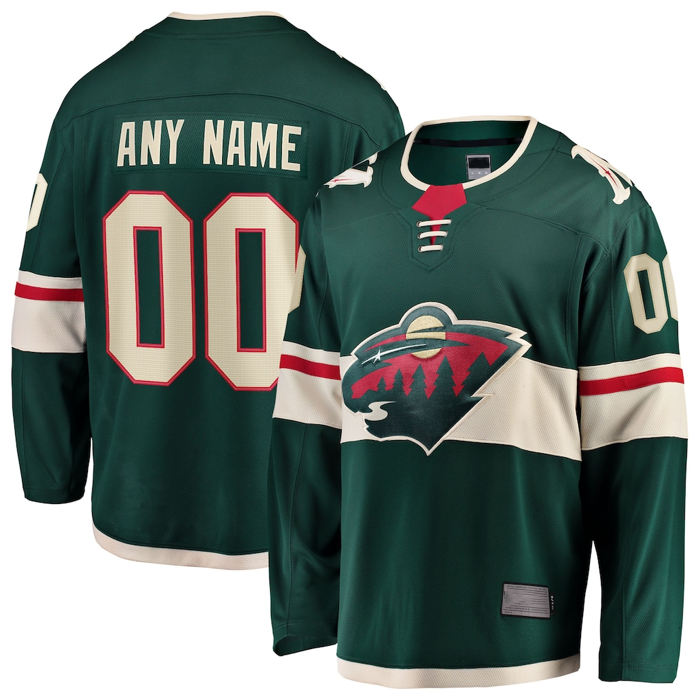TRASK Custom M.Wild Green Home Breakaway Jerseys
