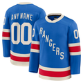 TRASK Custom NY.Rangers Blue Centennial Premium Jerseys