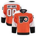TRASK Custom P.Flyers Orange Home Authentic Pro Jerseys