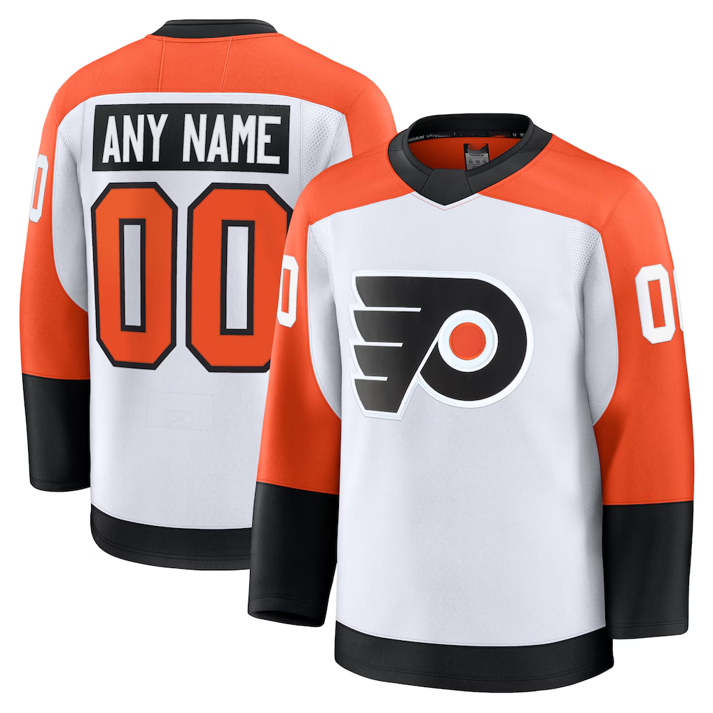 TRASK Custom P.Flyers White Away Premium Jerseys