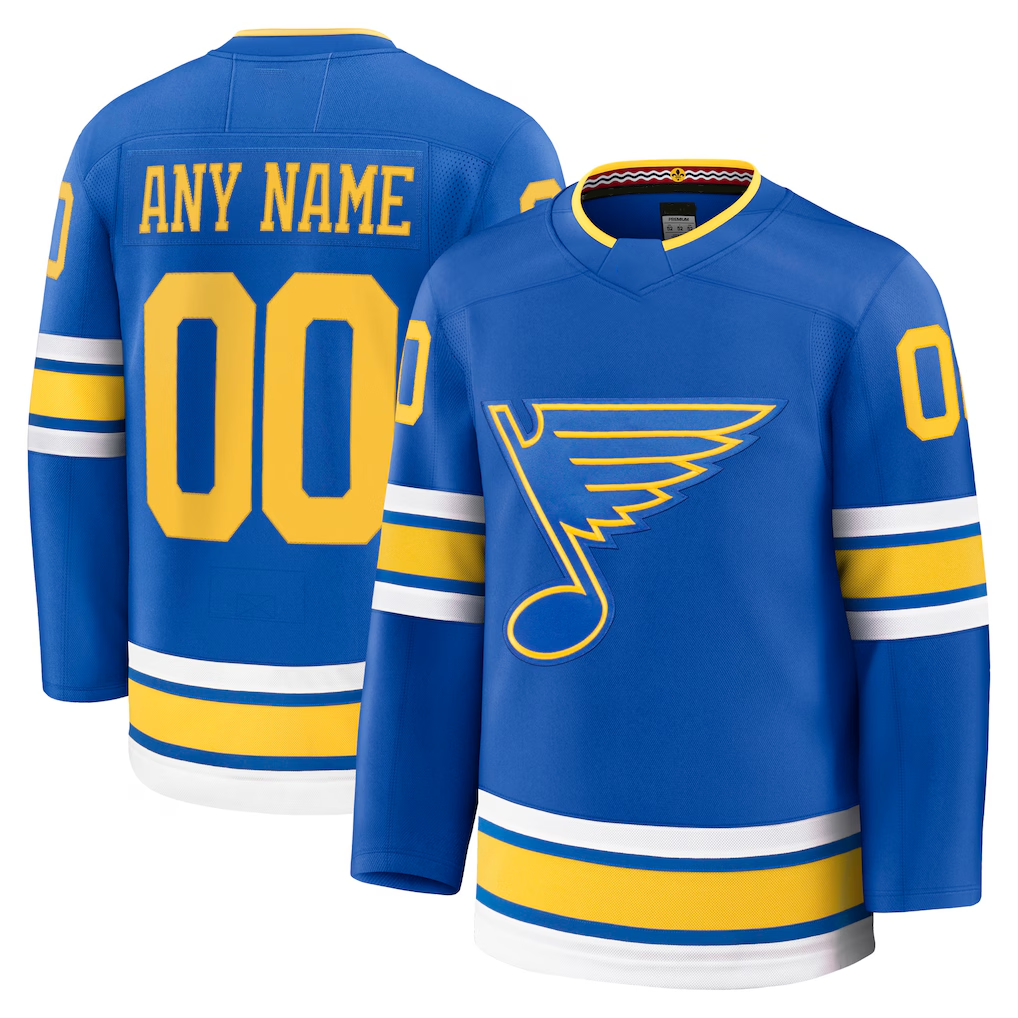 TRASK Custom SL.Blues Blue Home Premium Jerseys