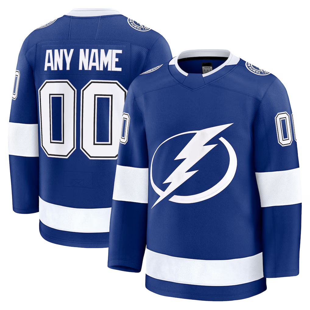 TRASK Custom TB.Lightning Blue Home Premium Jerseys