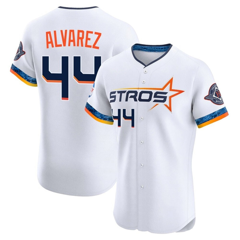 TRASK H.Astros #44 Yordan Alvarez Player White City Connect Limited Elite Home Stitched Jerseys