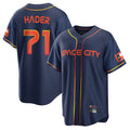 TRASK H.Astros #71 Josh Hader Player Navy City Connect Home Game Stitched Jerseys