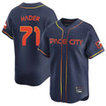 TRASK H.Astros #71 Josh Hader Player Navy City Connect Limited Home Stitched Jerseys