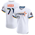 TRASK H.Astros #71 Josh Hader Player White City Connect Limited Elite Home Stitched Jerseys